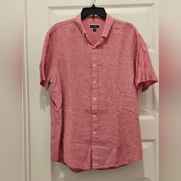 Club Room Other - Club Room Short Sleeve Button Down Shirt, EUC, Size XL